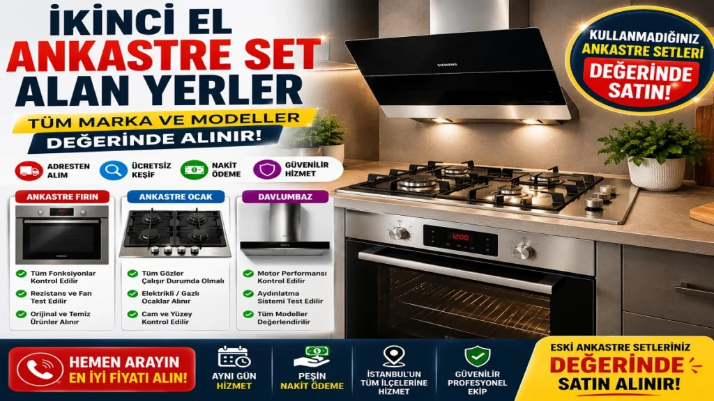 2. El Ankastre Set Alan Yerler